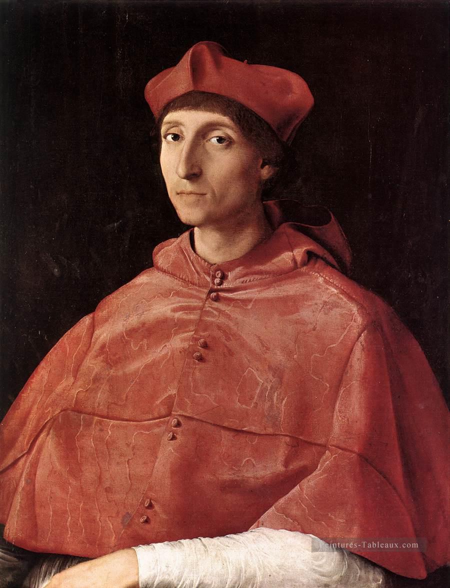 Portrait d’un cardinal Renaissance Raphaël Peintures à l'huile